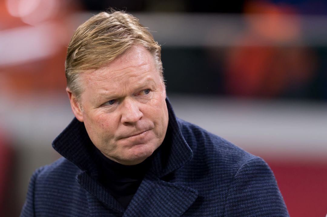 El técnico holandés Ronald Koeman.