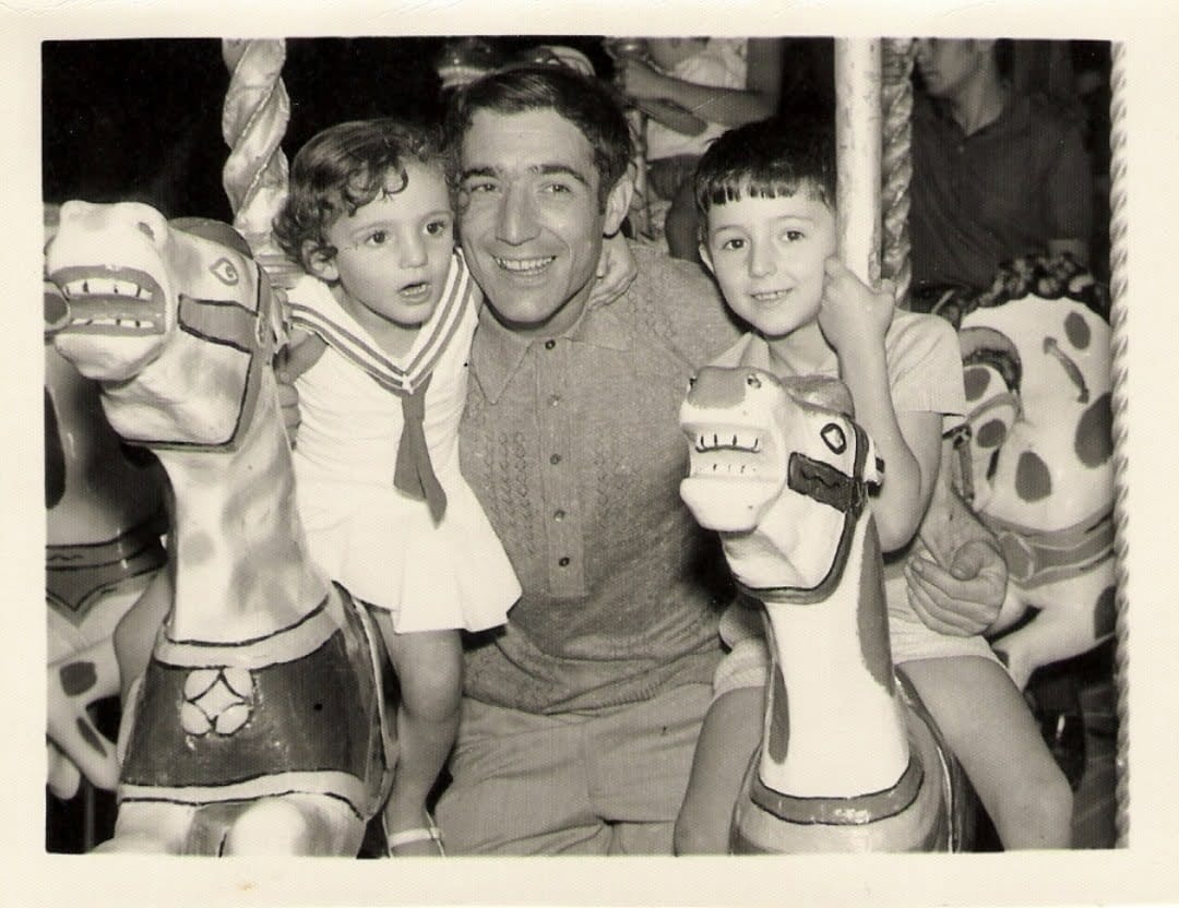 El mítico Juan Goros en la Feria de Almería.