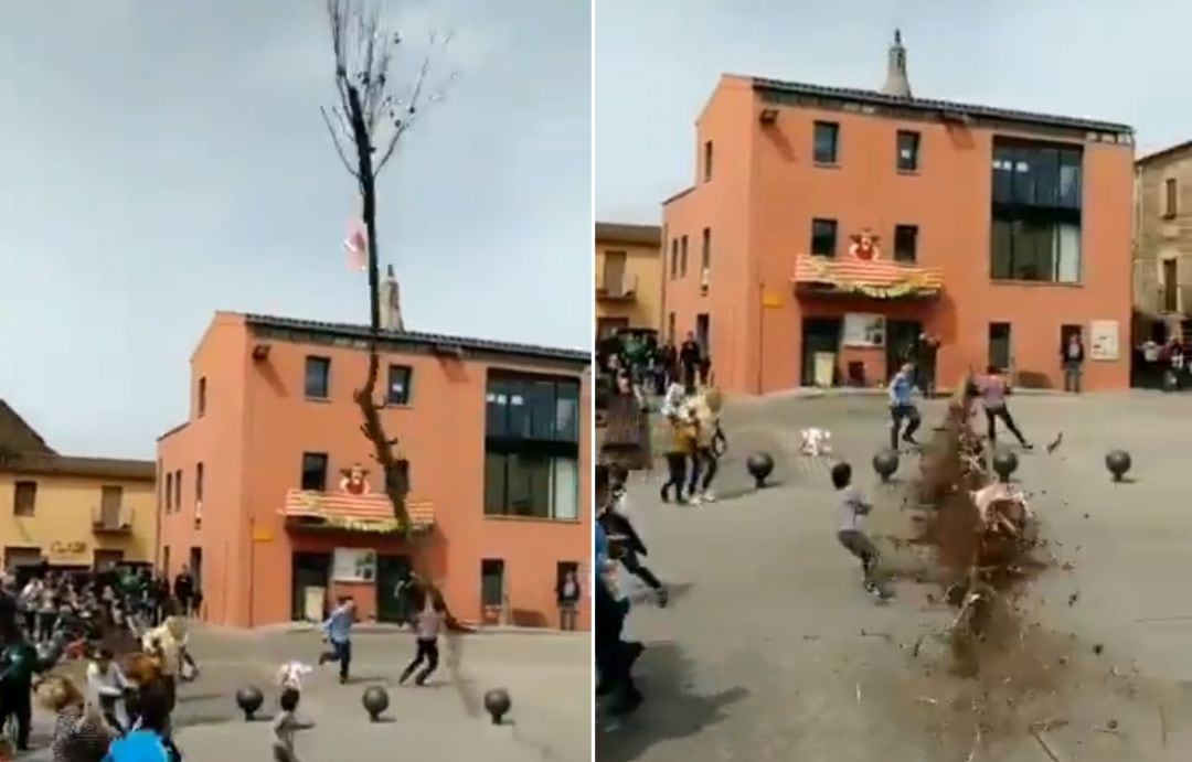 Susto en Cornellà del Terri.