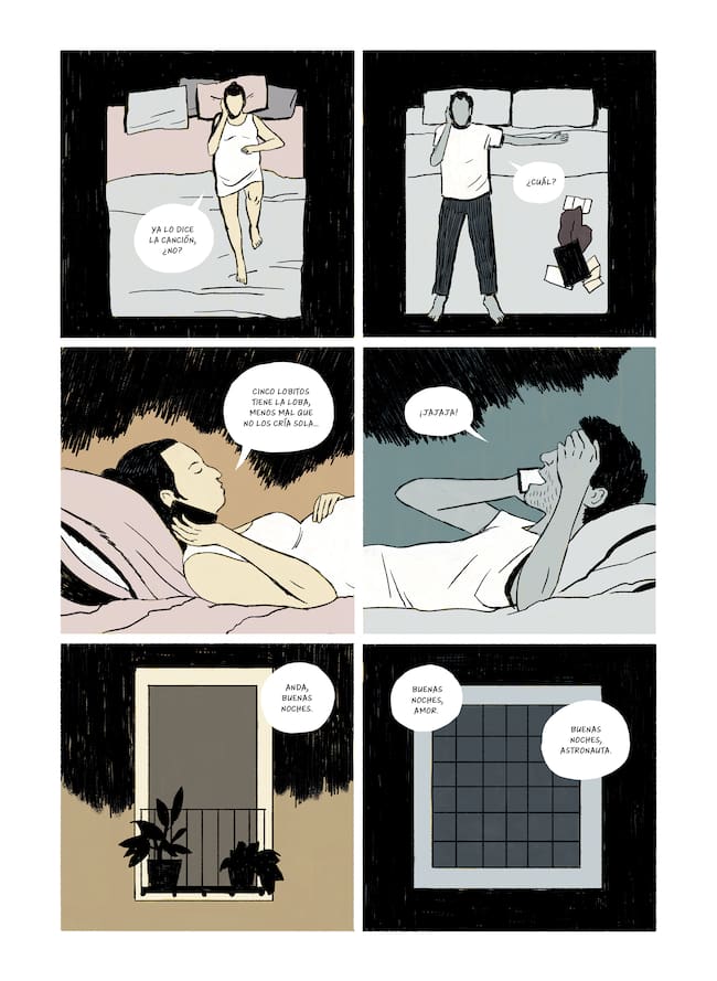 Página de 'La espera', de Mario Trigo, editado por Garbuix Books