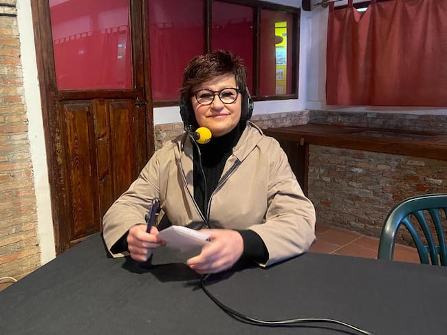 Carmen Díaz regenta, junto a su marido, la empresa La Fragua, de fabricación y venta de piezas de bronce