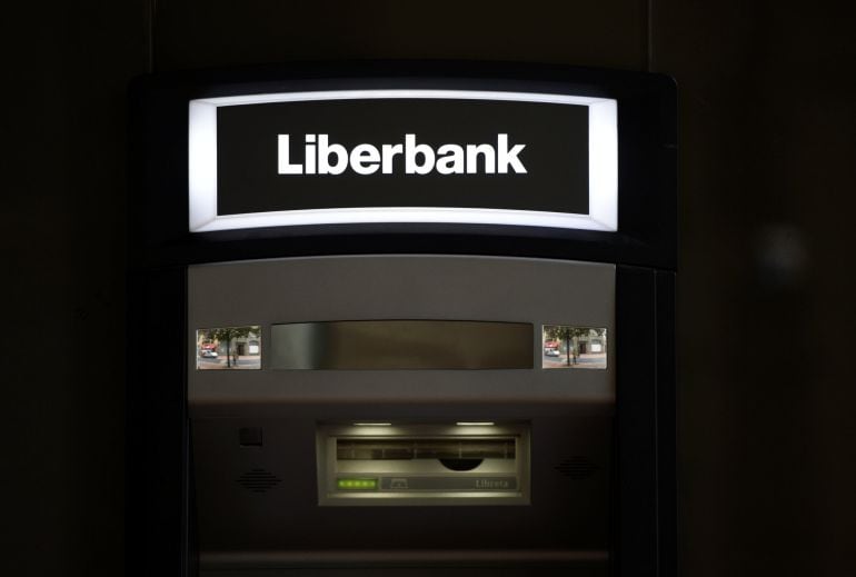 Un cajero del Liberbank en Oviedo