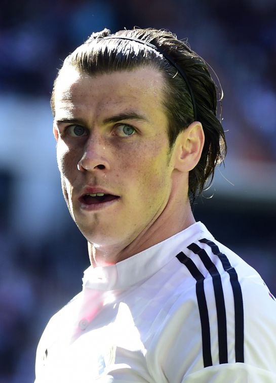 Bale, durante un partido con el Real Madrid