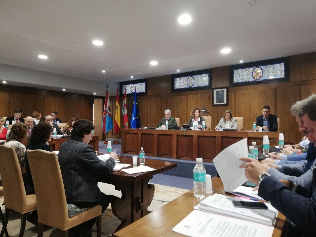 Sesión plenaria, en Ponferrada