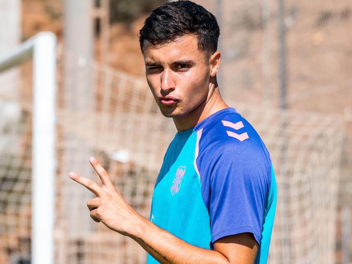 Fran Sabina, David Páez y Diego Trujillo, el futuro goleador del CD Tenerife