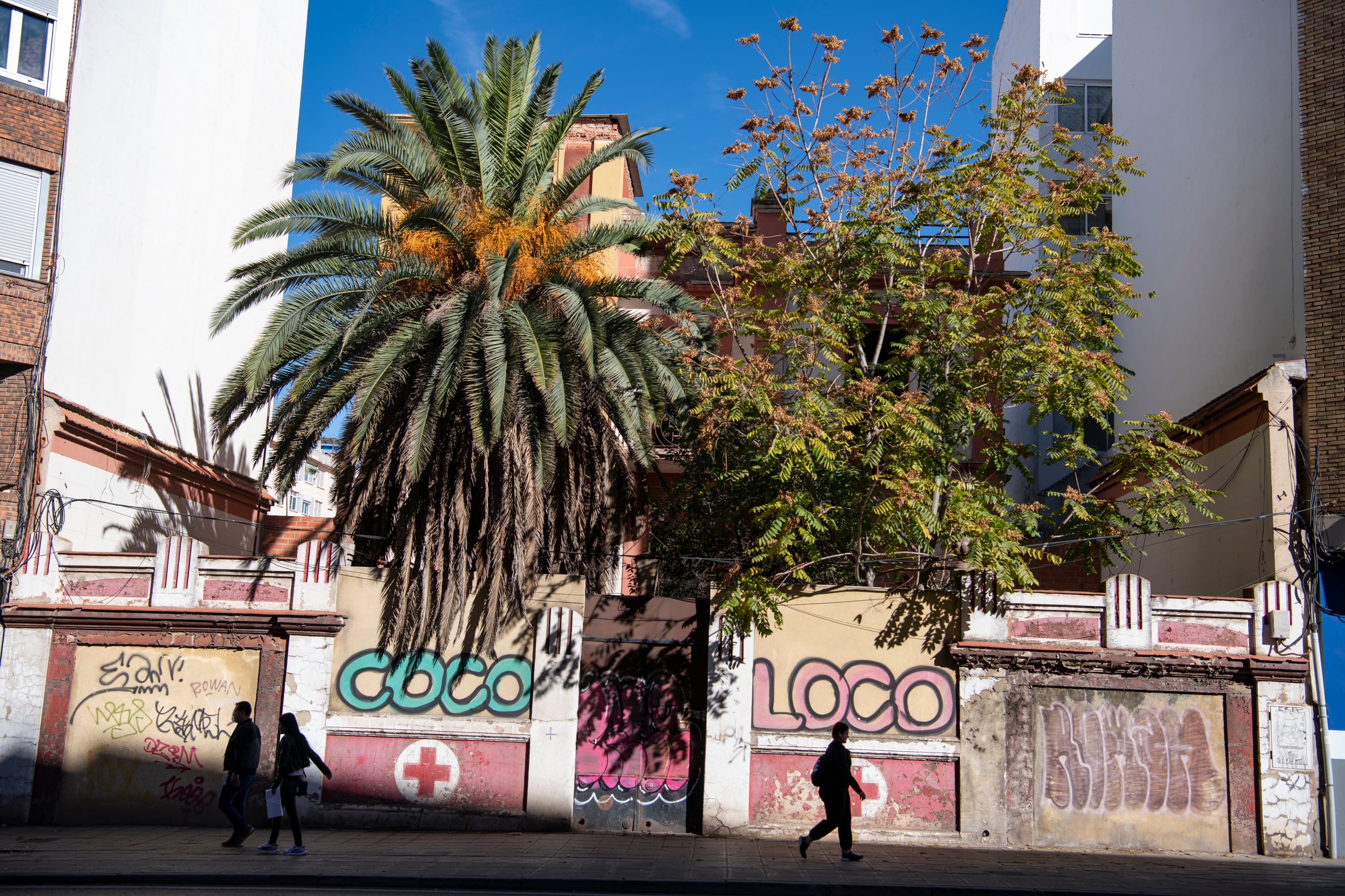 Fachada del edificio, antes de la rehabilitación