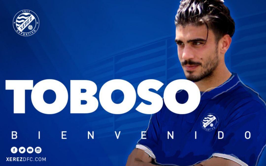El Xerez DFC da la bienvenida a su nuevo jugador.