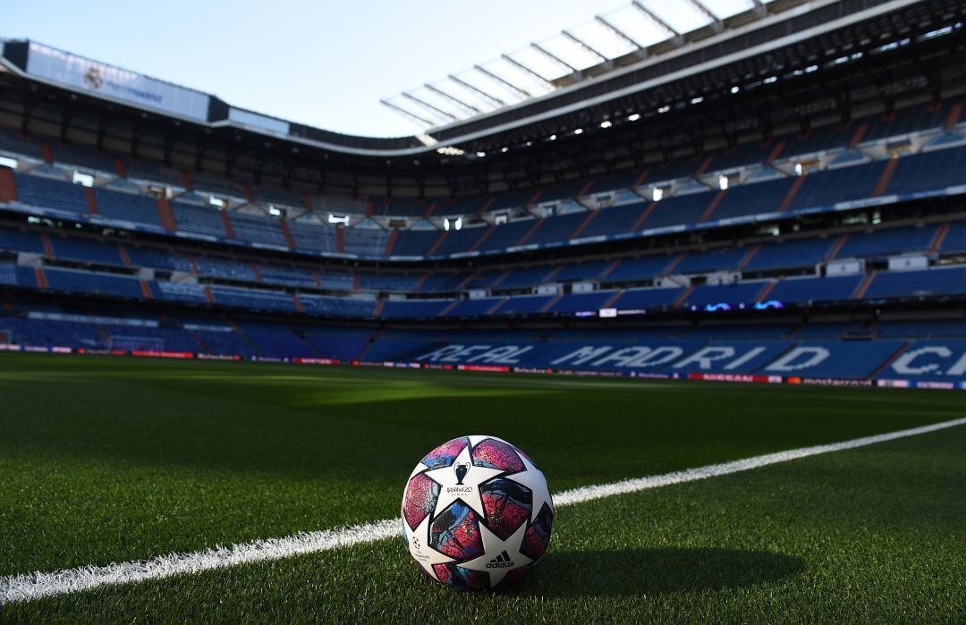 Una panorámica del Santiago Bernabéu.