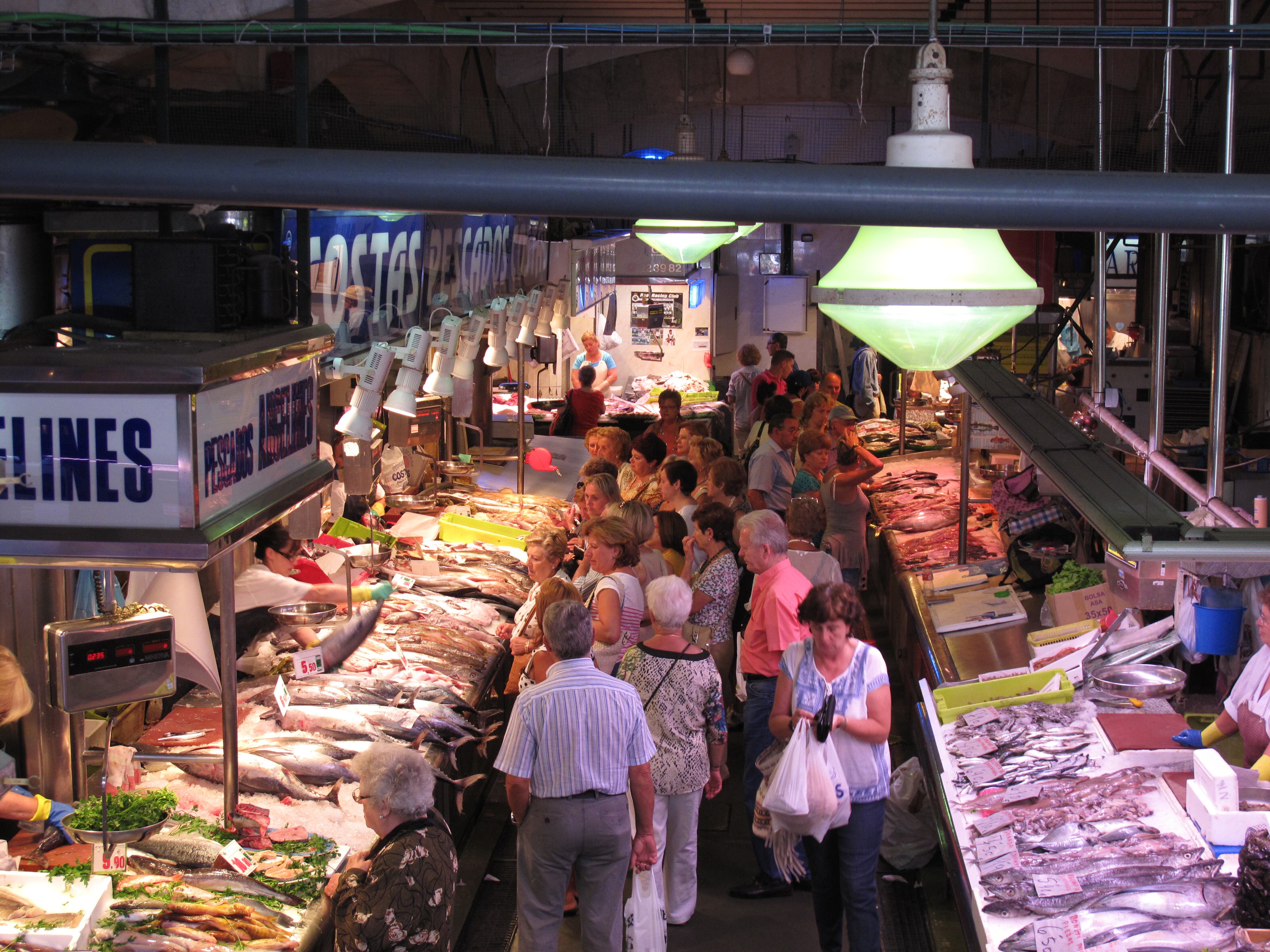 Mercado de la Esperanza, en Santander (Cantabria)