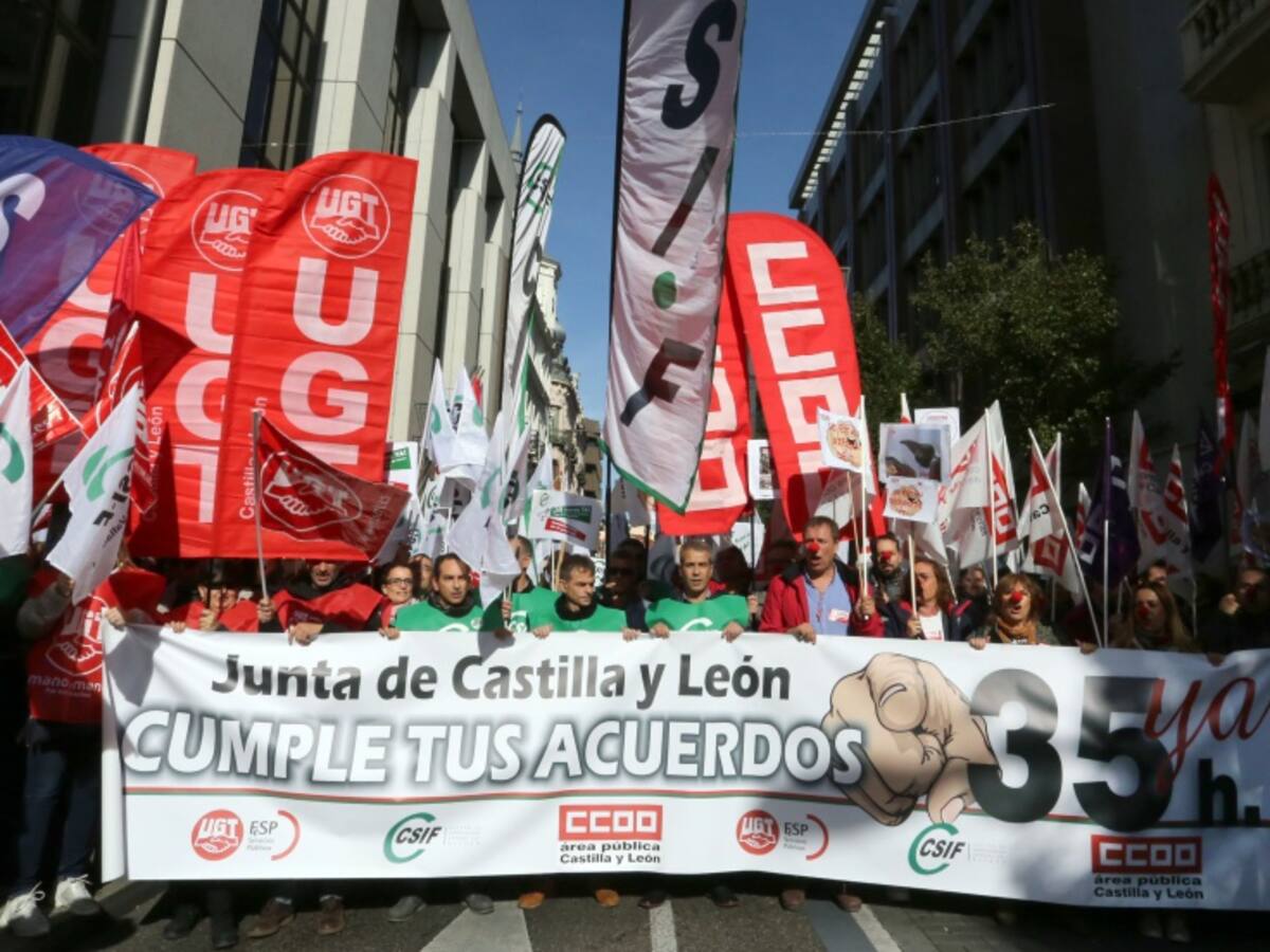 Paros parciales para reivindicar la jornada de 35 horas