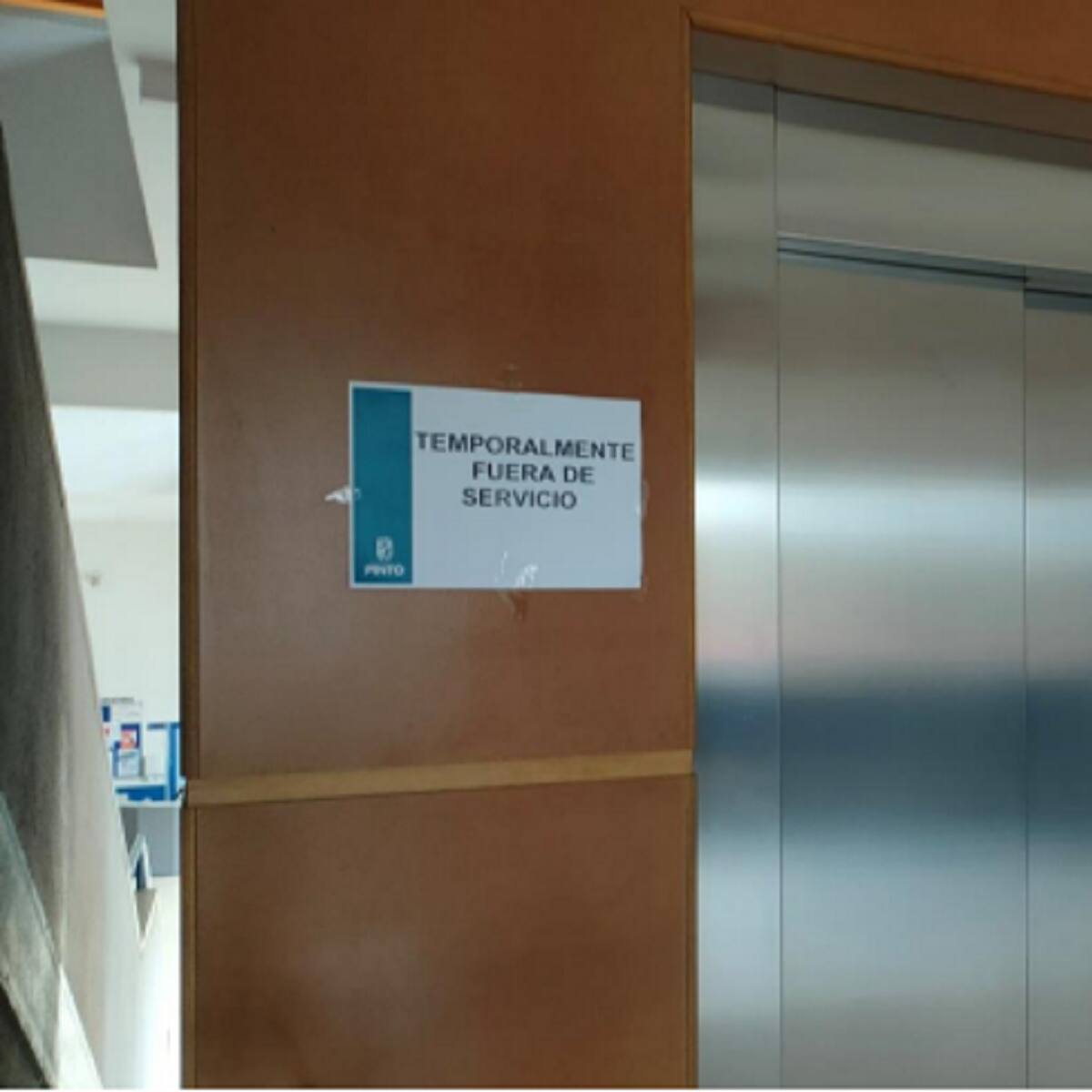 El PP de Pinto denuncia que el pabellón Sandra Aguilar lleva un mes sin ascensor