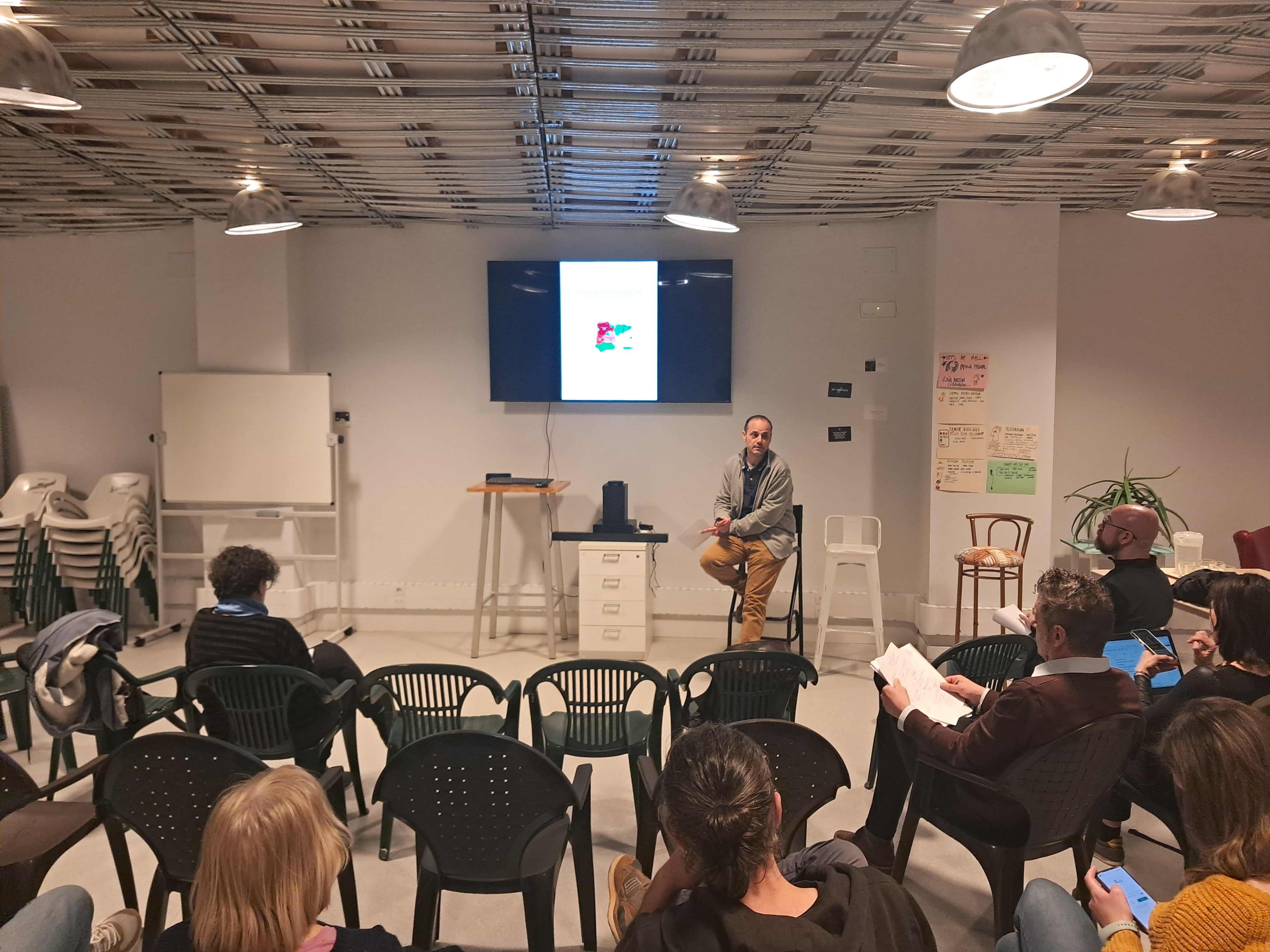 Intervención de Jorge Núñez, presidente de la Plataforma del Directo, en el encuentro celebrado en Ribering