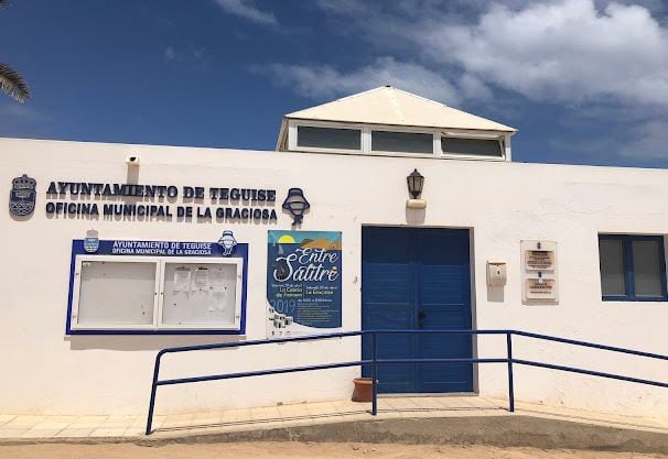 Oficina Municipal de Teguise en La Graciosa.