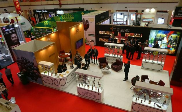 Panorámica de Fenavin en el actual pabellón Ferial de Ciudad Real.