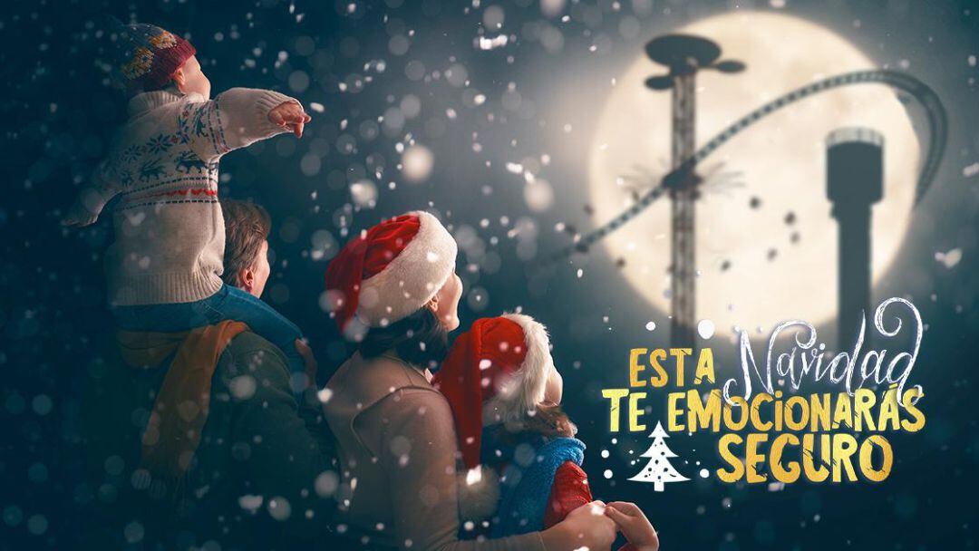 Estas navidades te emocionarás seguro en el Parque de Atracciones de Madrid