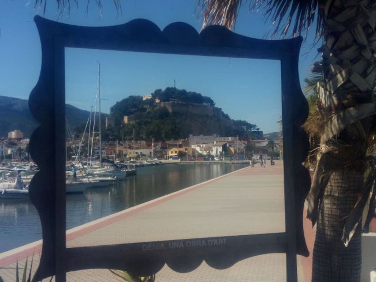 Los paisajes de Dénia se convierten en obra de arte