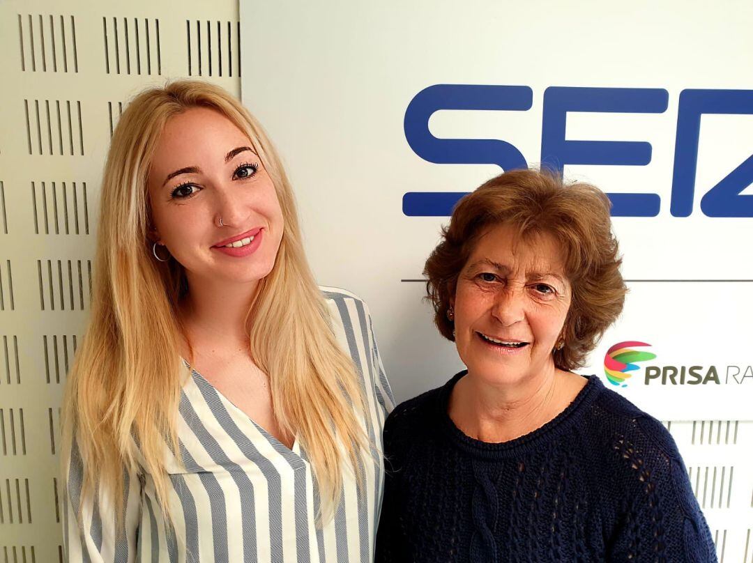 Carol Navarrete i Pepita Roig