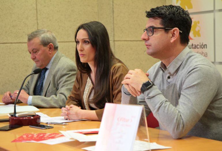 Francisco Alcalde, Carmen Gómez y Pedro García 