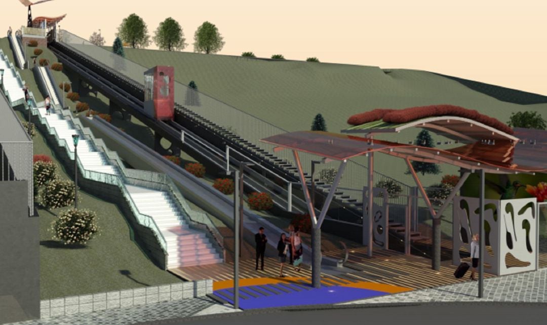 Recreación del proyecto de Parquesol