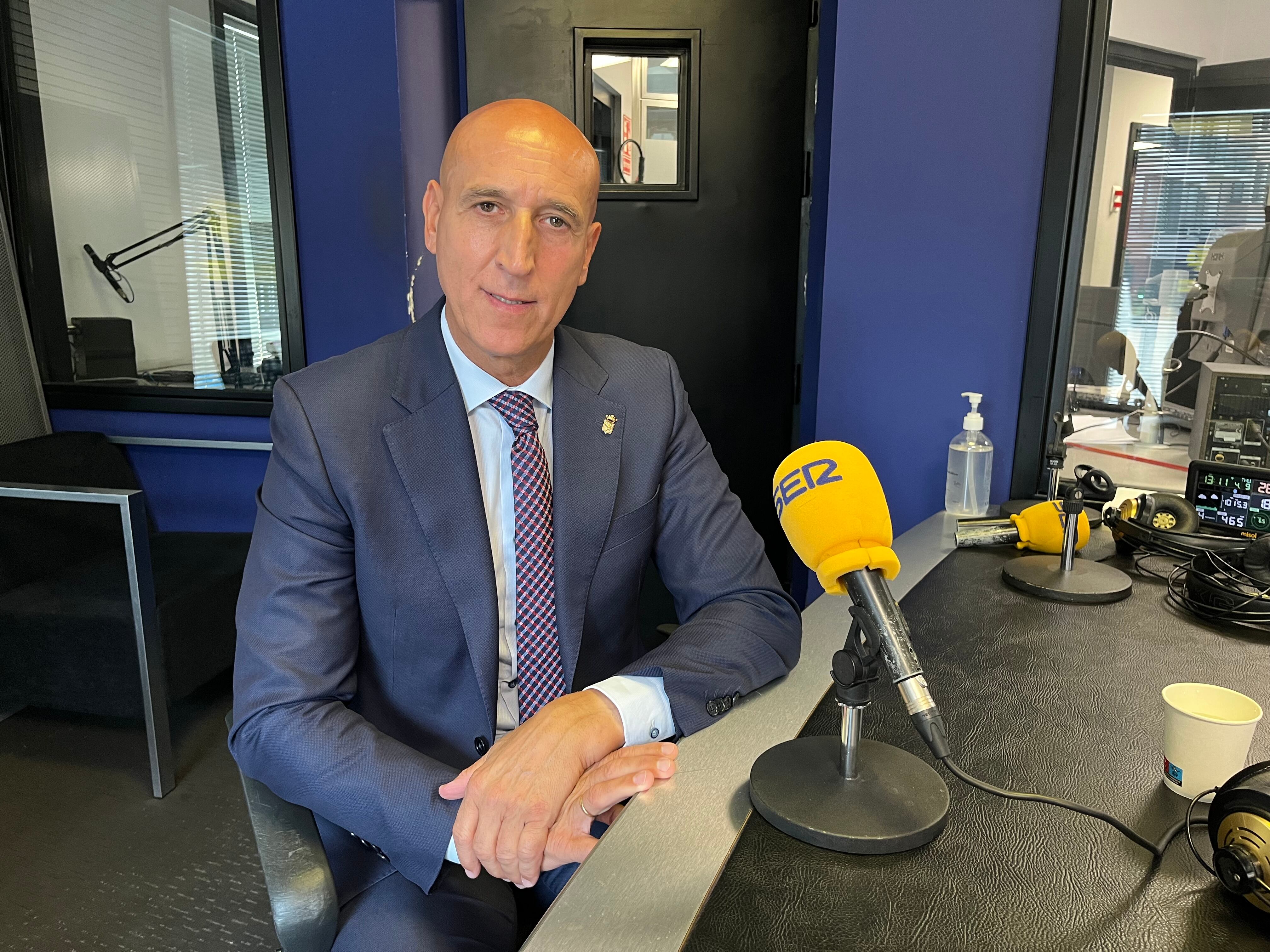 José Antonio Díez, alcalde de León