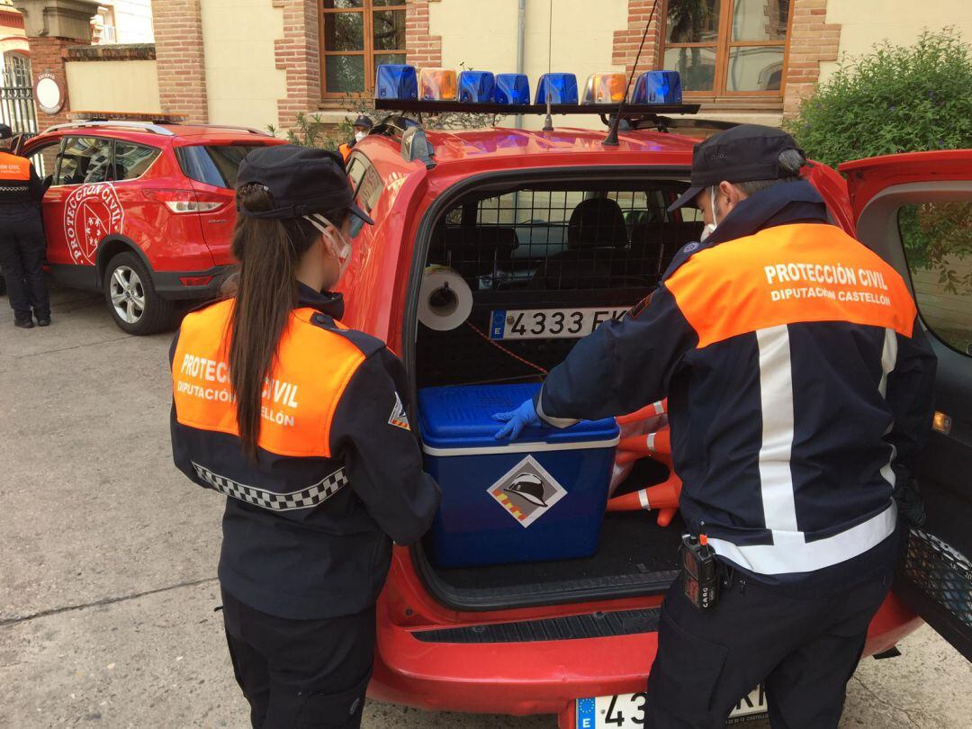 Voluntarios de Protección Civil