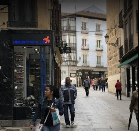 Zona de la Calle Real en la actualidad