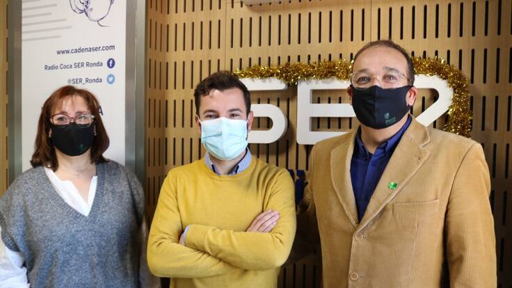 Jacinto Castillo y Ana Jesús Martín de la Fundación Asprodisis en Hoy por hoy