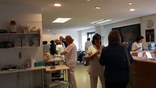 Zona Oncológica del actual Hospital