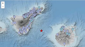 Los expertos aclaran que el terremoto de magnitud 4.1 de esta mañana no tiene relación con la actividad sísmica del Teide