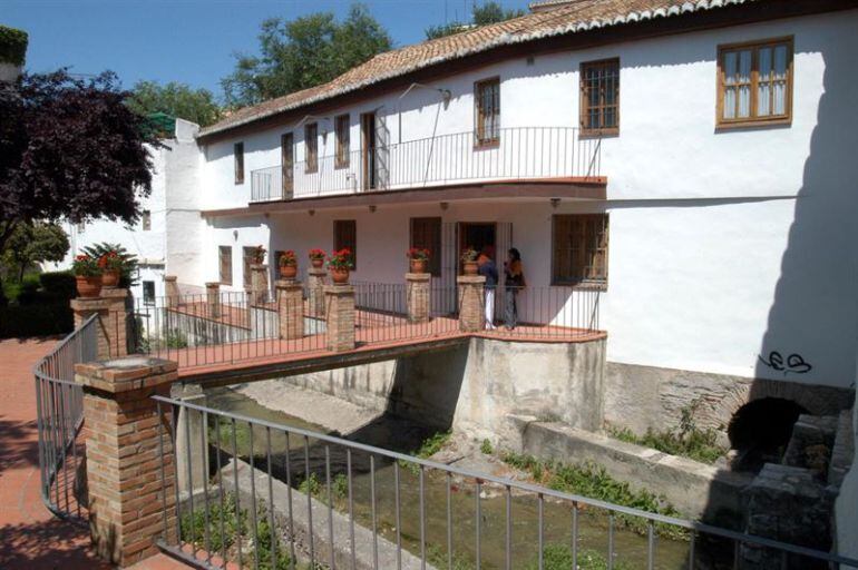 Casa Molino Ángel Ganivet, en el barrio granadino de El Realejo