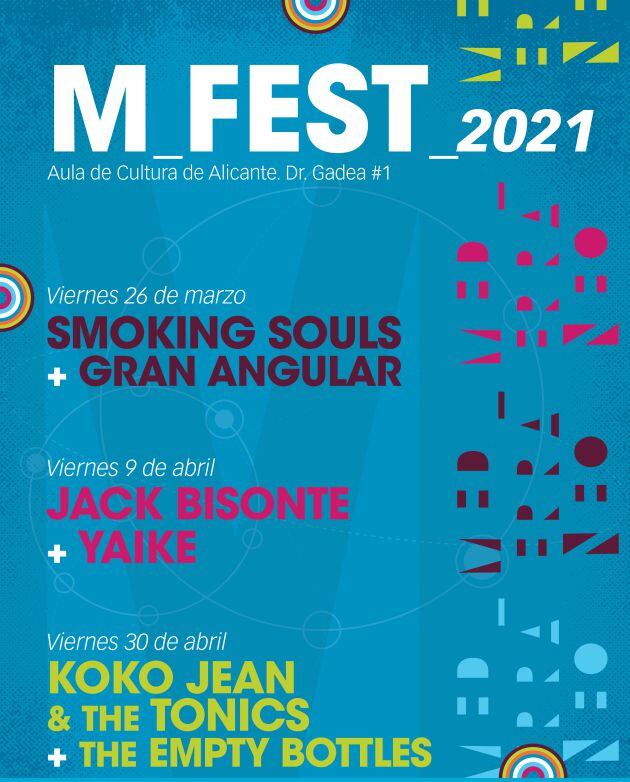 Cartel de la cuarta edición del M_Fest.