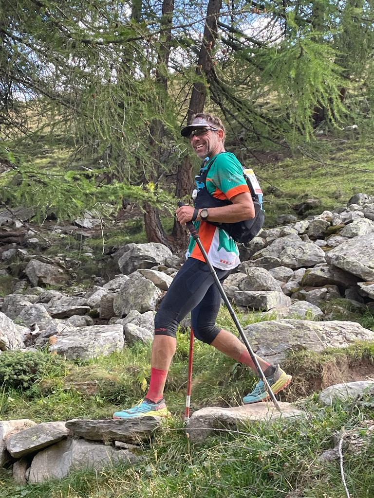 Eduardo Bellini durante su participación en la carrera