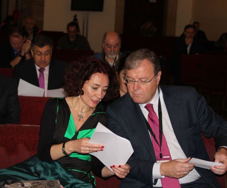 Gloria Fdez. Merayo y Antonio Silván