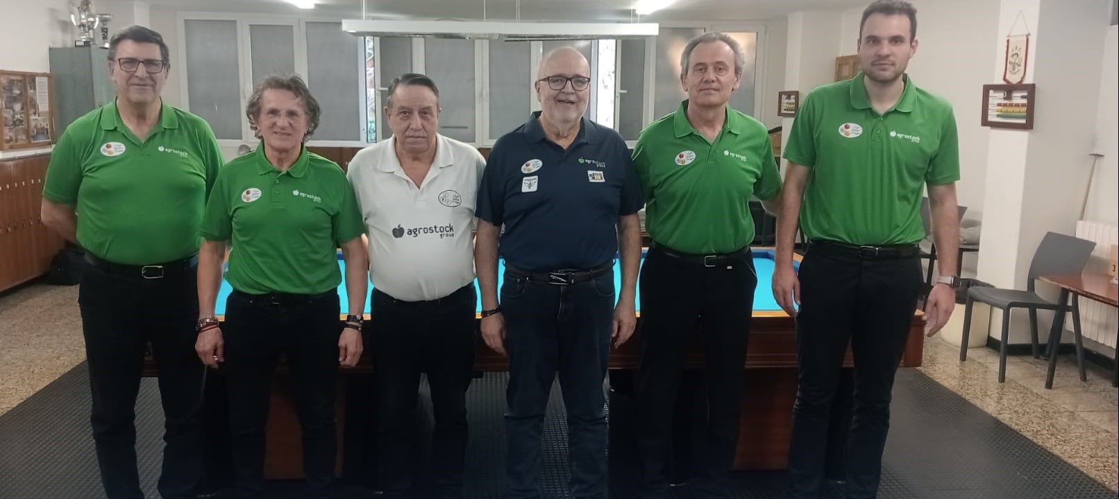 Equipo del Club Billar Fraga