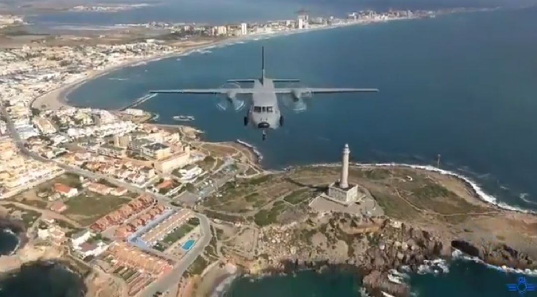 Imagen del vídeo que ha difundido en Twitter para felicitar el Día de la Región de Murcia