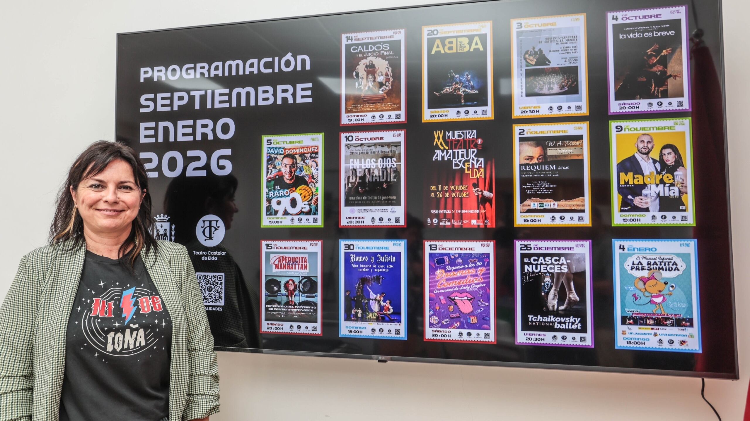 Rosa Vidal, concejal de Teatro de Elda