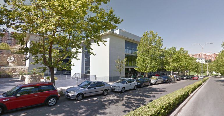 Edificio central de la Tesorería de la Seguridad Social en Jaén, en la calle Fuente de Buenora.