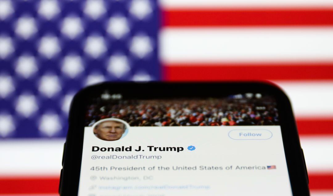 Twitter tacha como engañoso el último tuit de Trump.