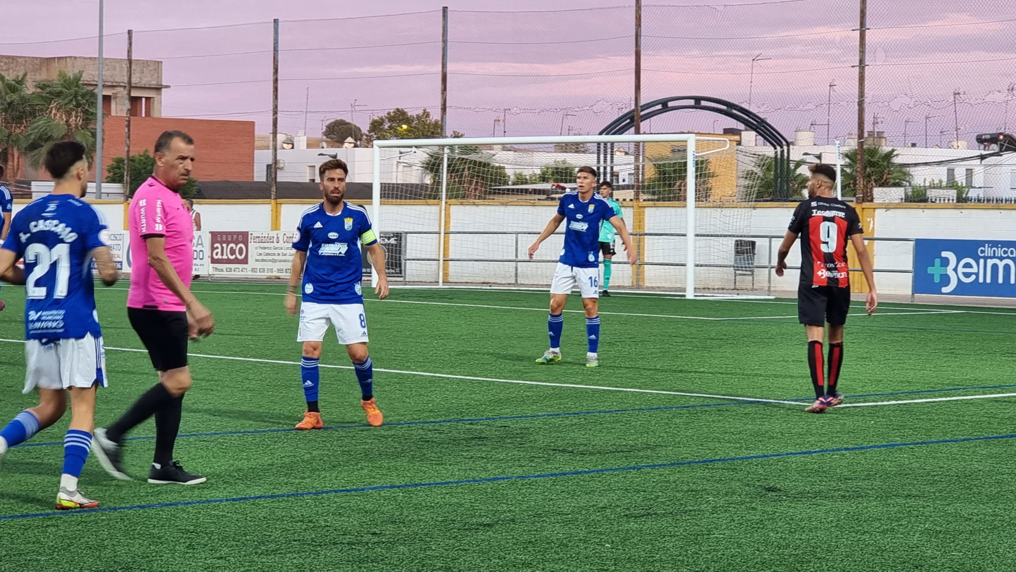 Imagen del último amistoso del Xerez CD