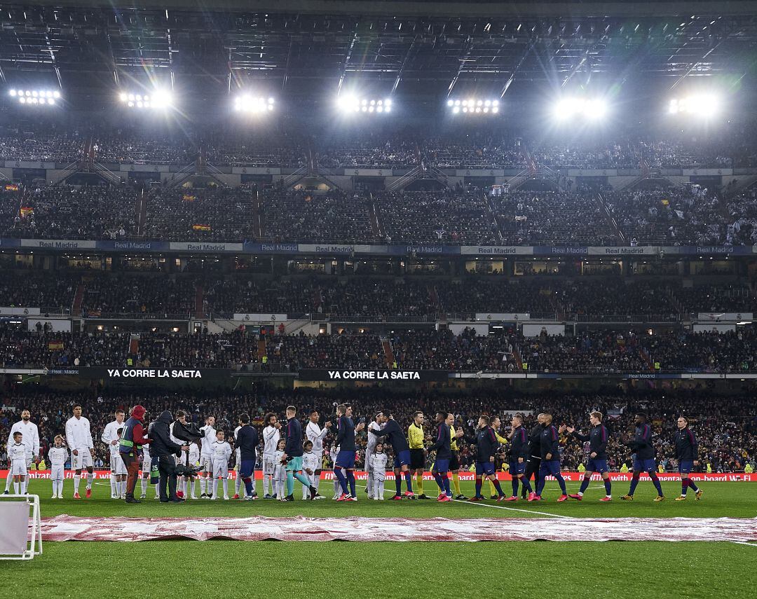 El estadio Santiago Bernabéu