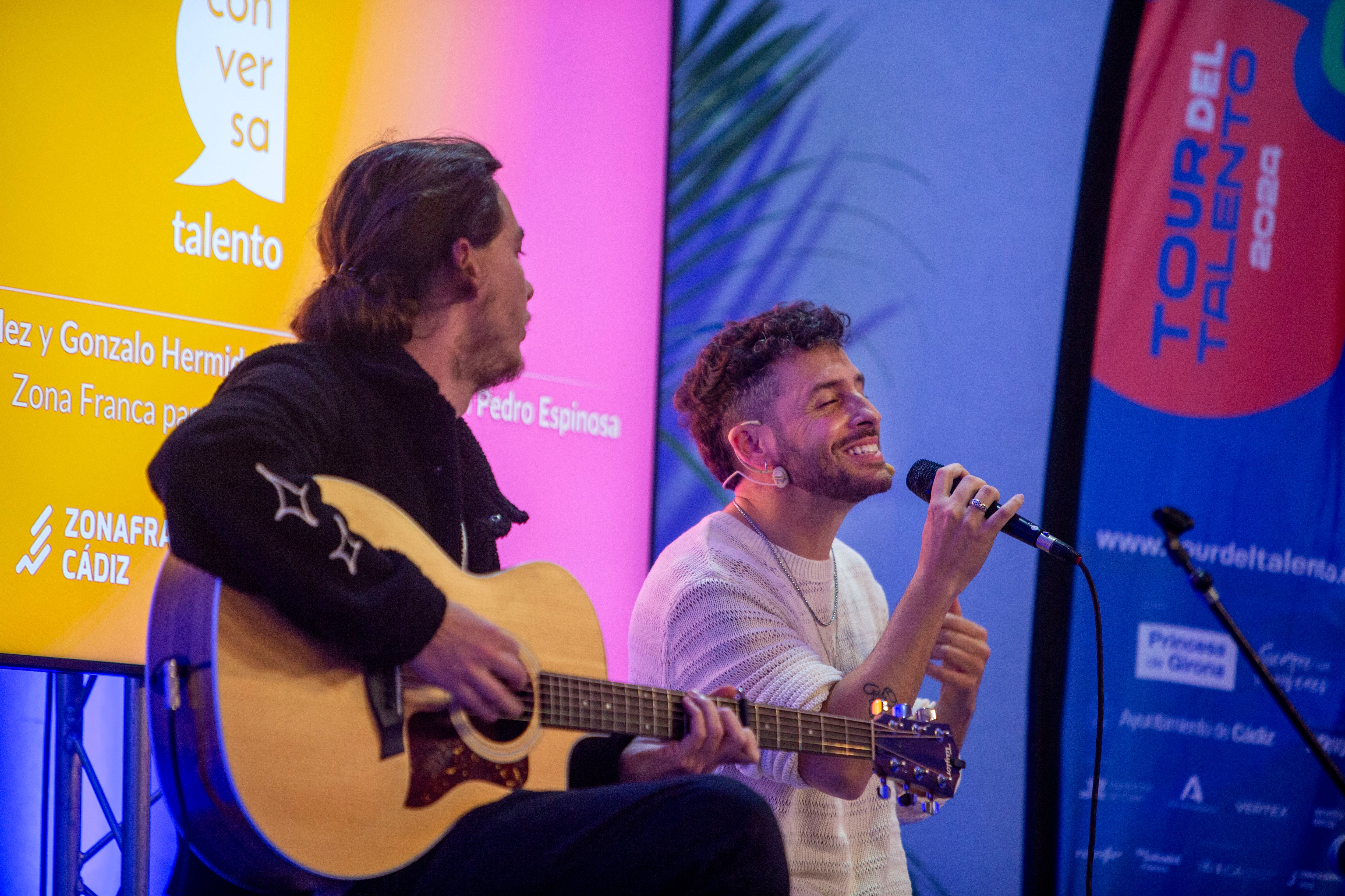 Marassi y Gonzalo Camacho en Conversa Talento