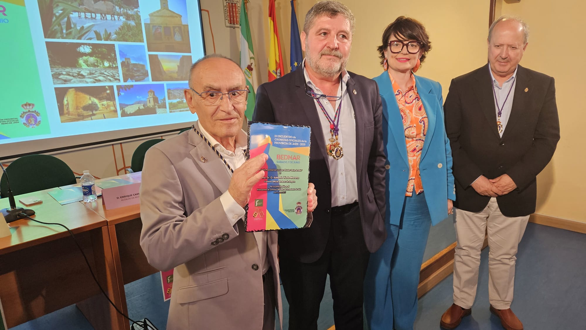 Antonio Yuste, cronista Oficial de Beas de Segura, recibe su reconocimiento