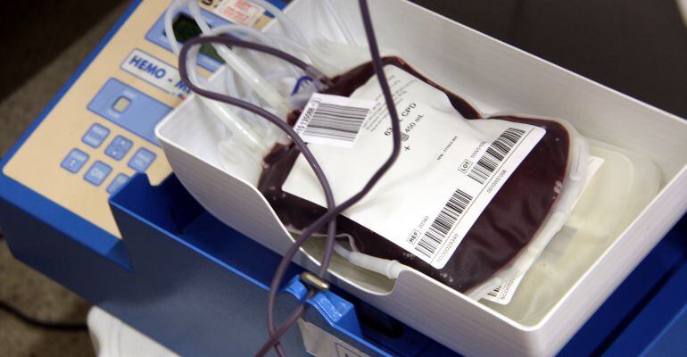 Foto d'arxiu d'una campanya de donació de sang.