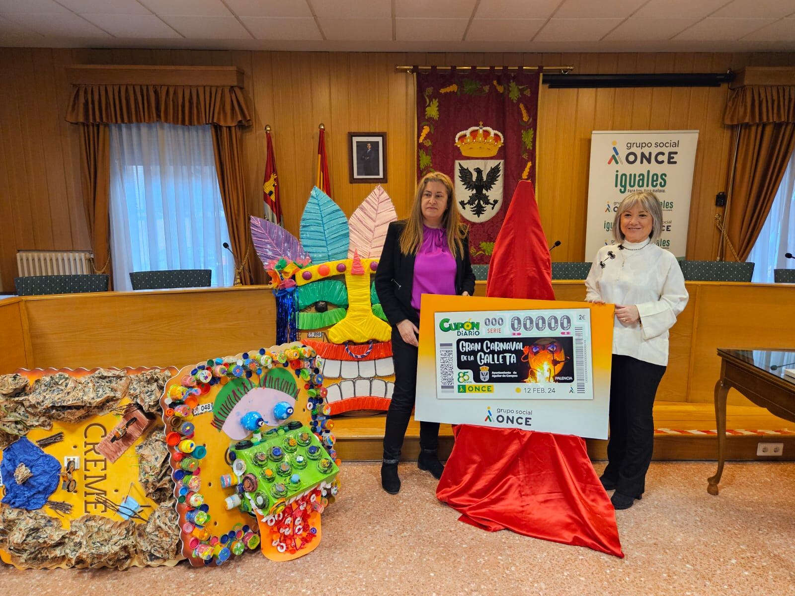 El Cupón Diario de la ONCE anima a participar en el Carnaval de la Galleta, de Aguilar de Campoo