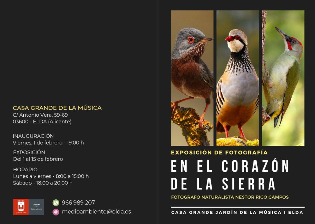 El Jardín de la Música de Elda acoge la exposición fotográfica ‘En el corazón de la sierra’