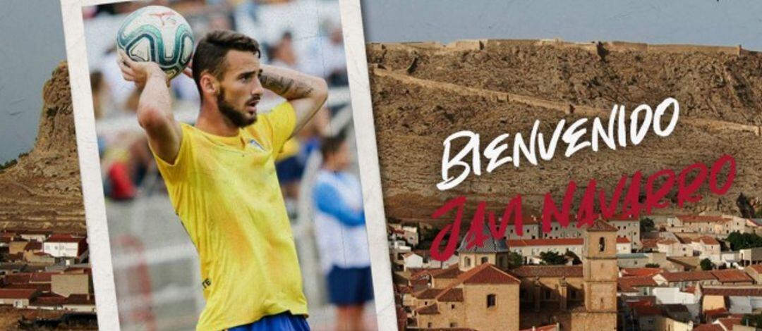 Javi Navarro, nuevo jugador del club manchego