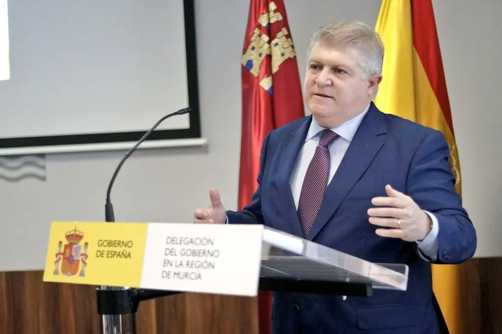 José Vélez, delegado del Gobierno en la Región de Murcia