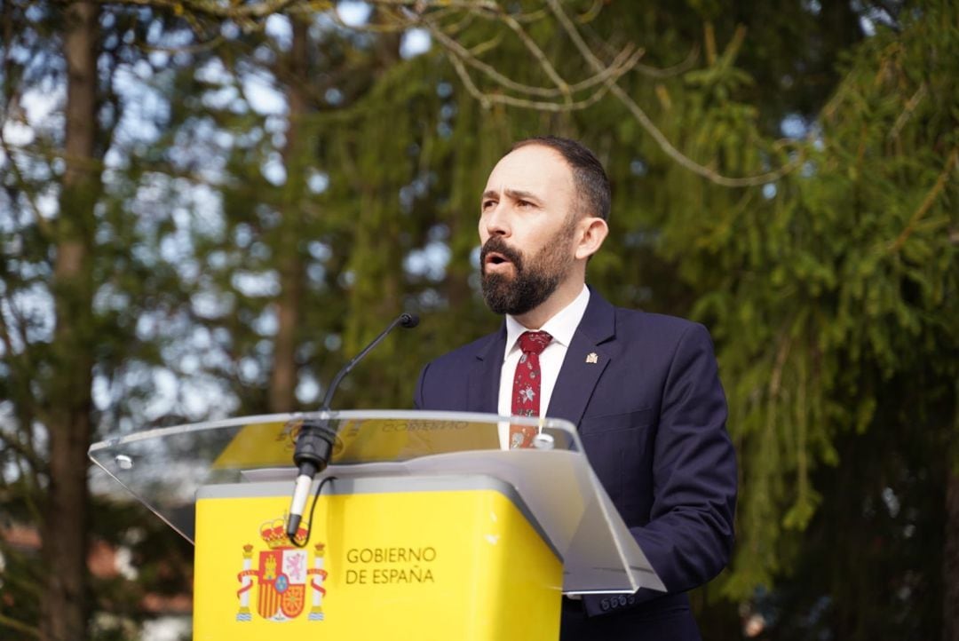 El nuevo delegado de gobierno en la toma de posesión de este viernes