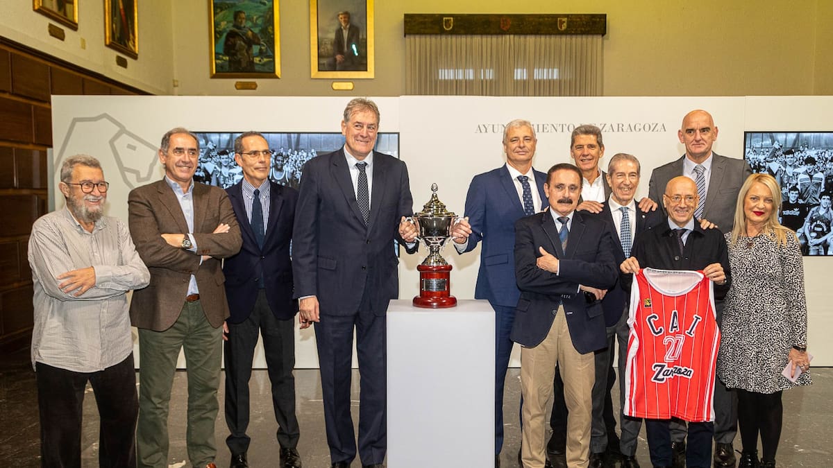 Homenaje a la Copa del Rey de Baloncesto de 1983 - Hora 14 Aragón (02/12/2023)