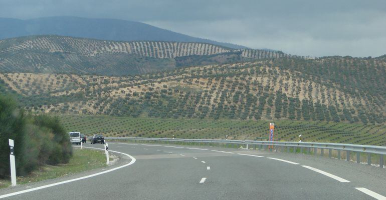 A-44 en la provincia de Jaén.